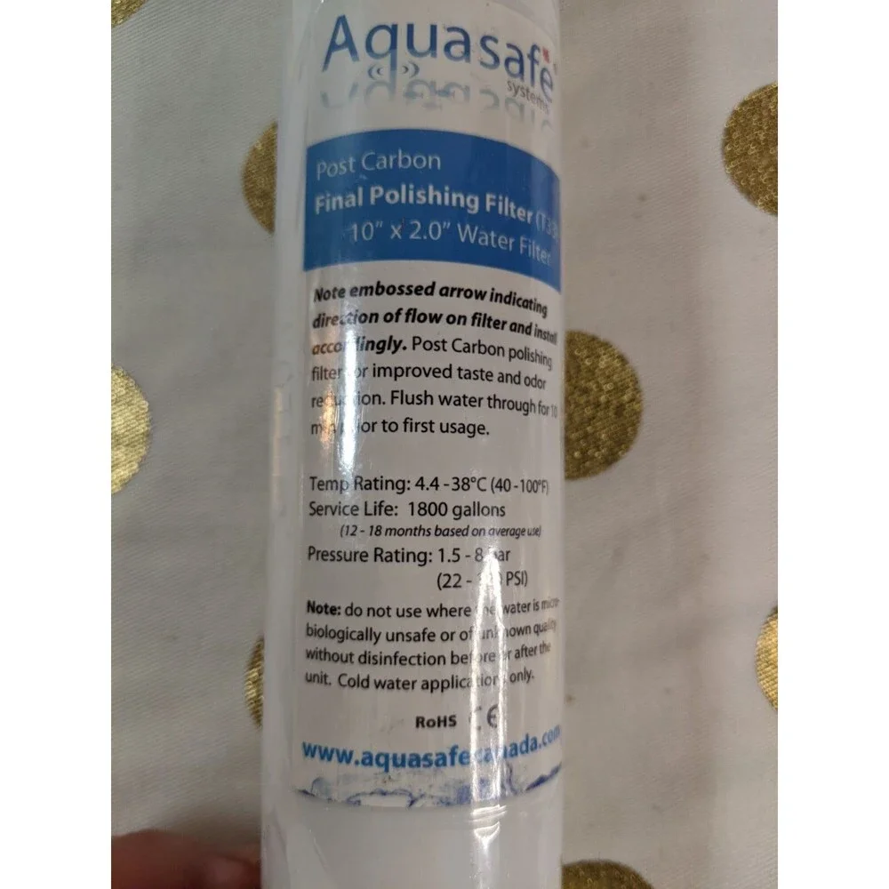 Aquasafe Post Carbon Final Polishing Filter 10
